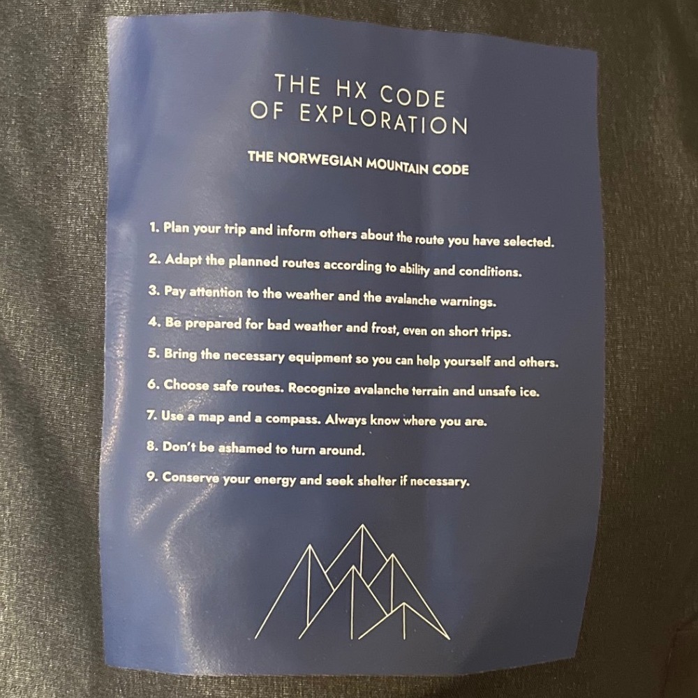 HX Expedition Jacket Lightweight Breathable Waterproof IAATO Antartica Unisex L - Picture 13 of 16